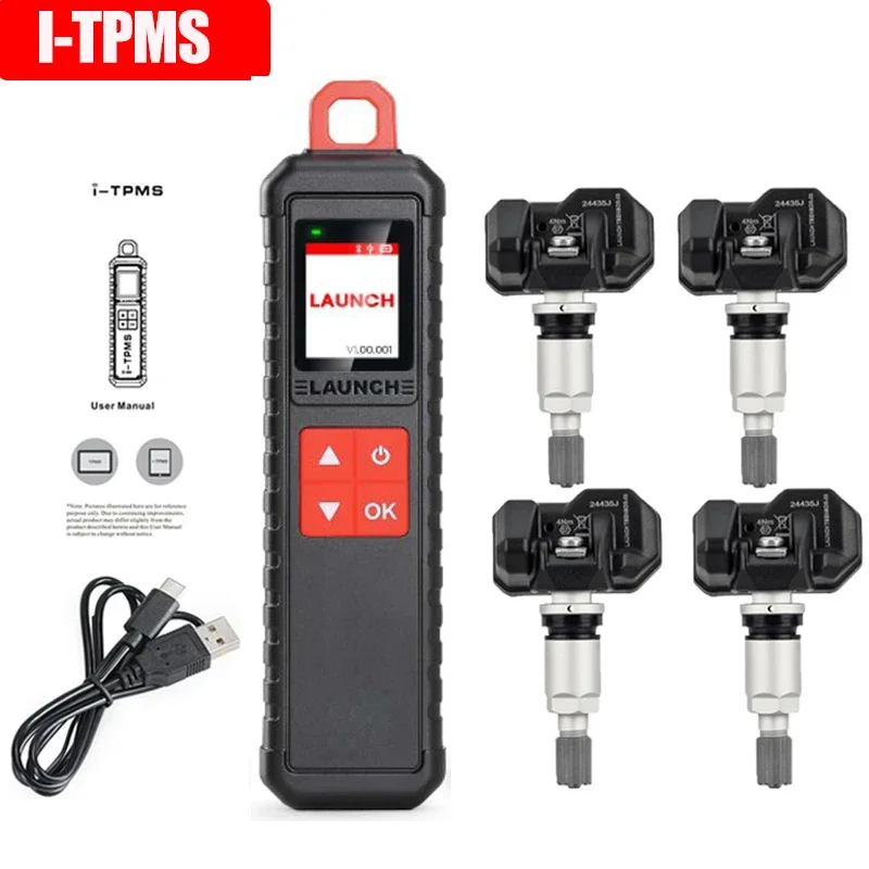 

LAUNCH X431 I-TPMS Инструмент для диагностики давления в автомобильных шинах, активная программа, датчик 315/433 МГц, Android работает с приложением i-TPMS