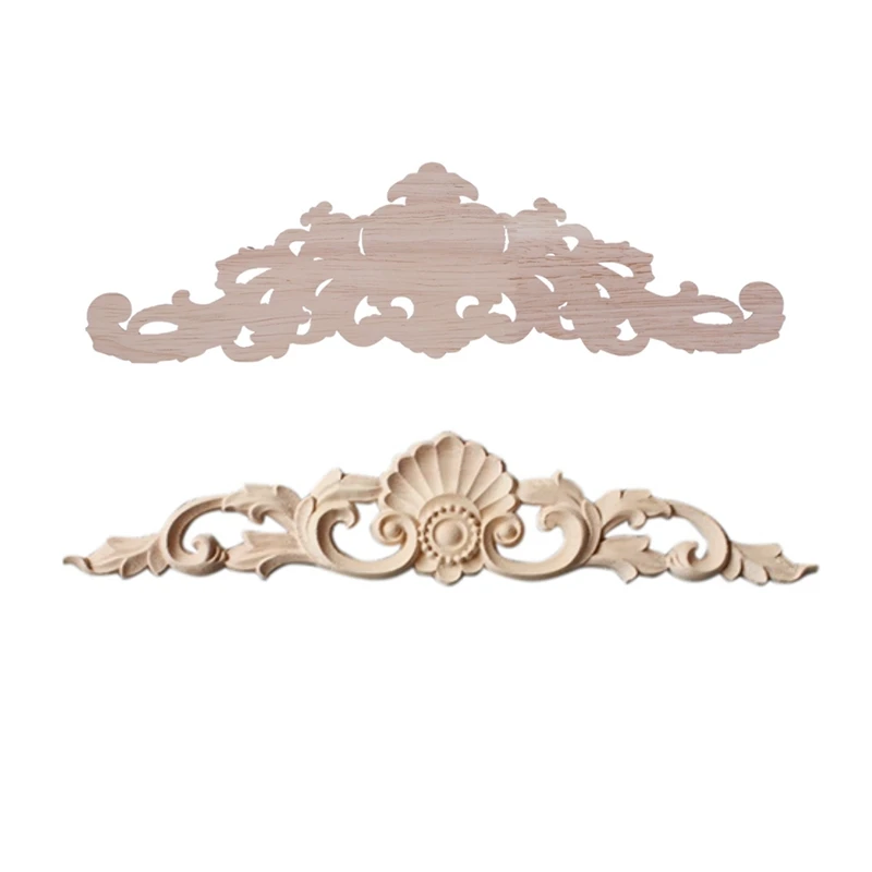 2 шт. деревянные молдинги для мебели 30x7 см 30x8x2