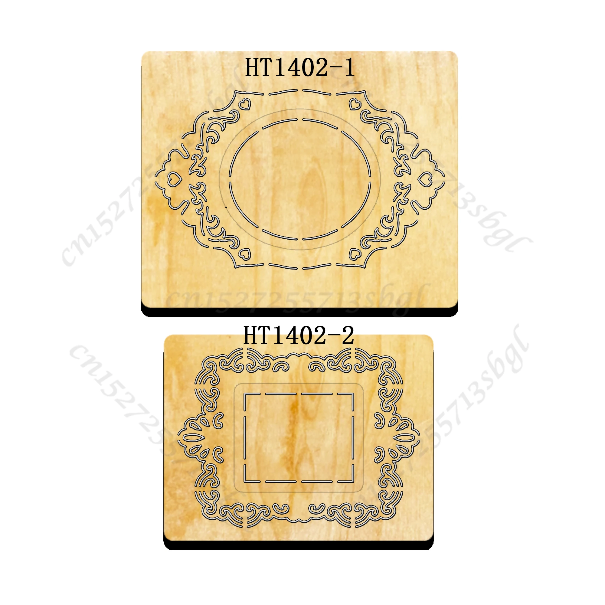 Вырубные штампы для фоторамки — новая форма высечки и дерева HT1402 Подходит