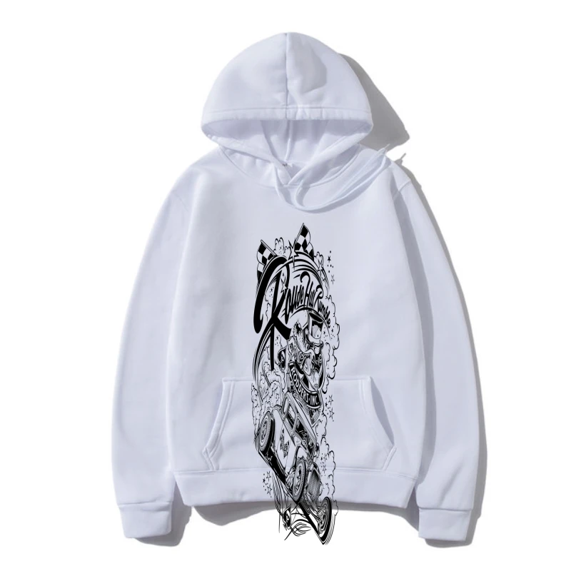 

Толстовки 2022, модная верхняя одежда в стиле Ho Rod Tattoo Biker Totenkopf Rockabilly, череп Rocker yakusa V8, верхняя одежда