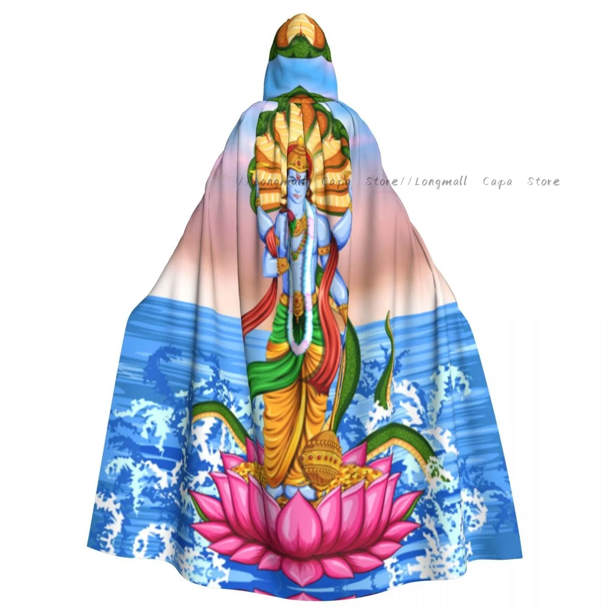 Накидка с капюшоном для Хэллоуина костюм вампира дьявола