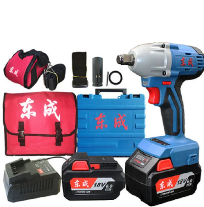 

Dongcheng 18V lithium DCPB16/18 rechargeable impact wrench Scaffolding worker brushless electric wrench