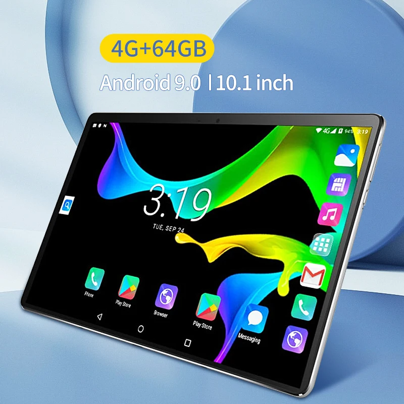 2023 Android 9.0 Tablet Pc 10.1 Inch 4G+64GB Tablet PC Ten Core WiFi Tablet PC  Arge Dual SIM Tablet 4G Call Phone Tablet