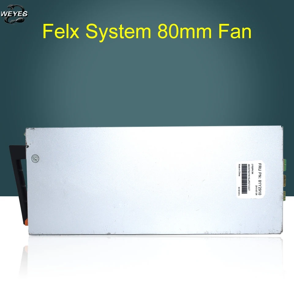 

Original for 81Y2910 00D1179 for FLEX 7893 8721 8724 80mm Fan well tested 81Y2922 fan module