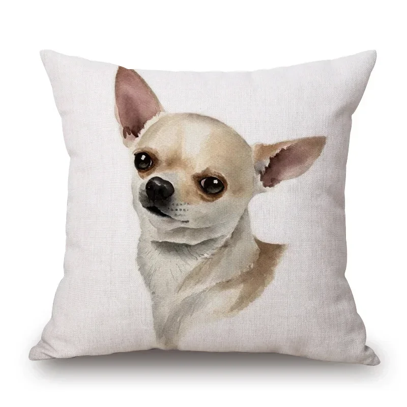 Ручная роспись Джек Рассел-спаниель собака далматинский пудель животные плакат наволочки декоративная наволочка для дивана 45X45 см александр владимирович кургатников пудель шопенгауэра избранное