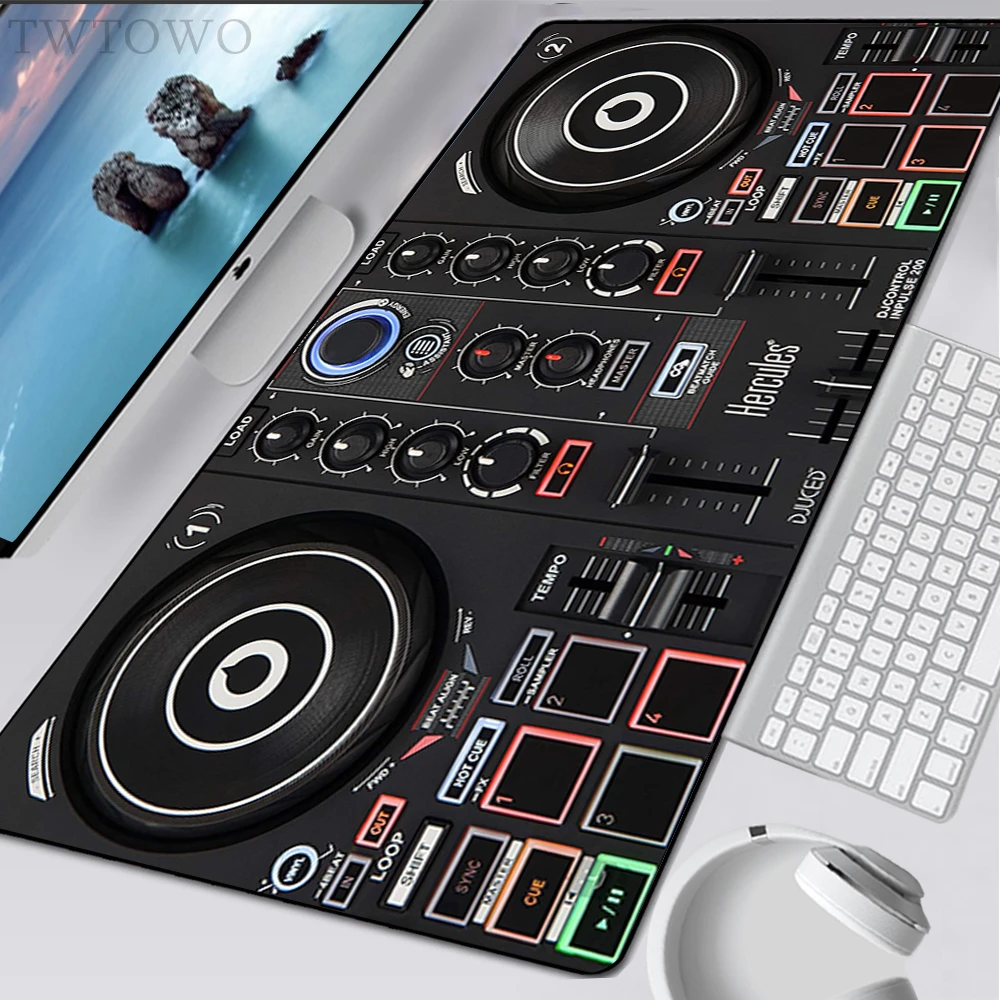 

Radio Dj Controller Workbench Mousepad New Computer HD Desk Mats MousePads Soft Natural Rubber Anti-slip Laptop Table Mat
