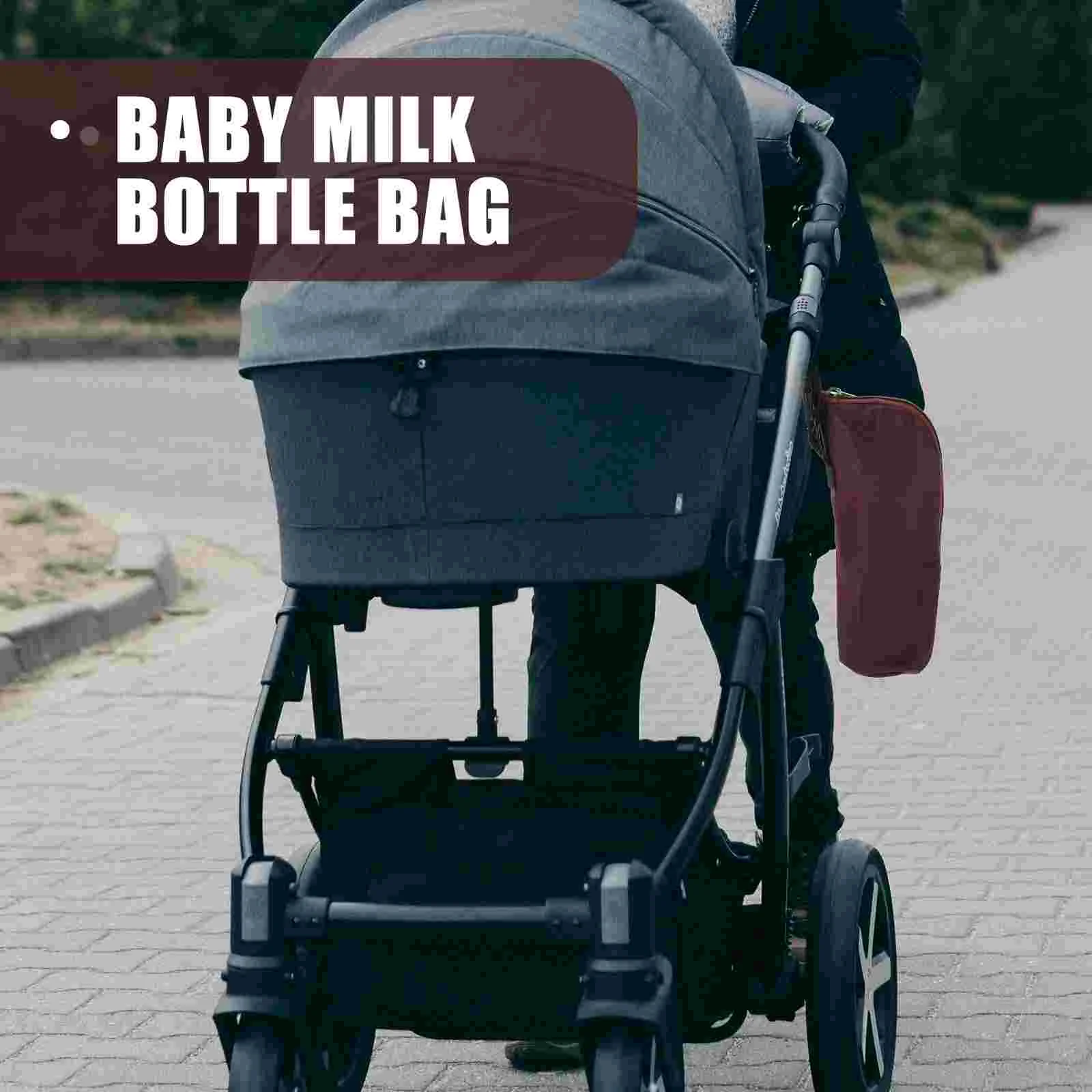 

5 Sets of Bottle Insulated Bag Beverage Thermal Bag Infant Feeding Bottle