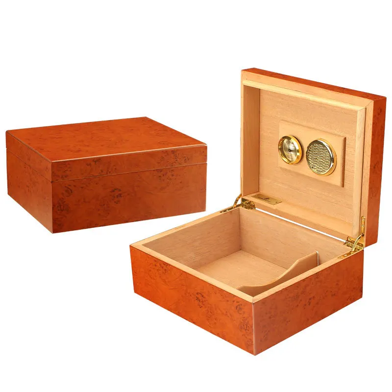 Cedar cigar box portable cigar box cigar moisturizing box fashion cigar storage box gift