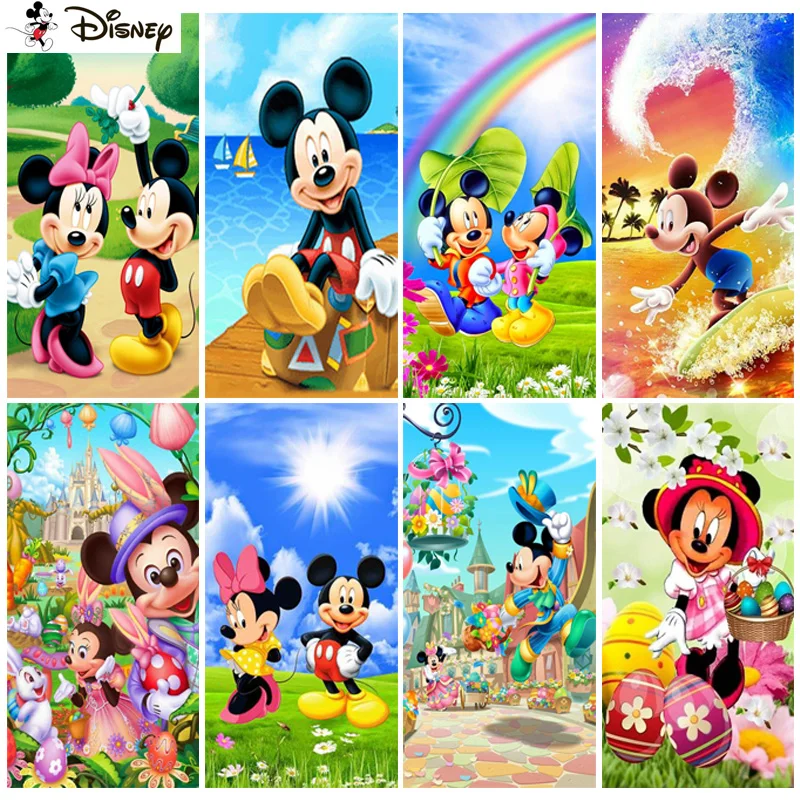 

Алмазная 5D картина «Микки Маус» из мультфильма «Дисней»