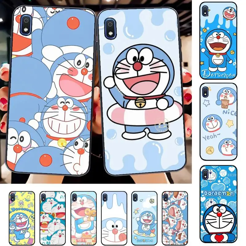 

Cartoon Doraemon Phone Case for Samsung A51 01 50 71 21S 70 31 40 30 10 20 S E 11 91 A7 A8 2018