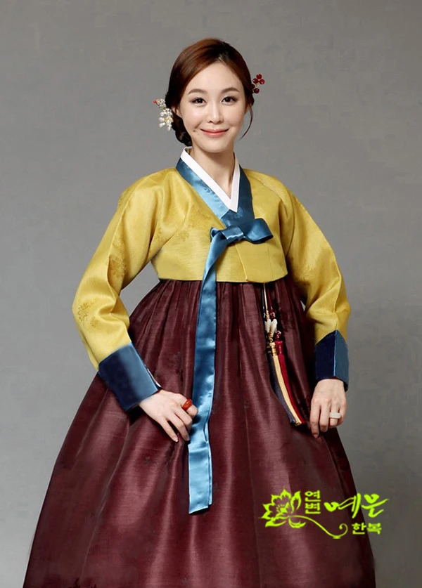 

Ladies Hanbok Korean Original Imported Fabric Korean National Costume Traditional Hanbok Welcome Clothes