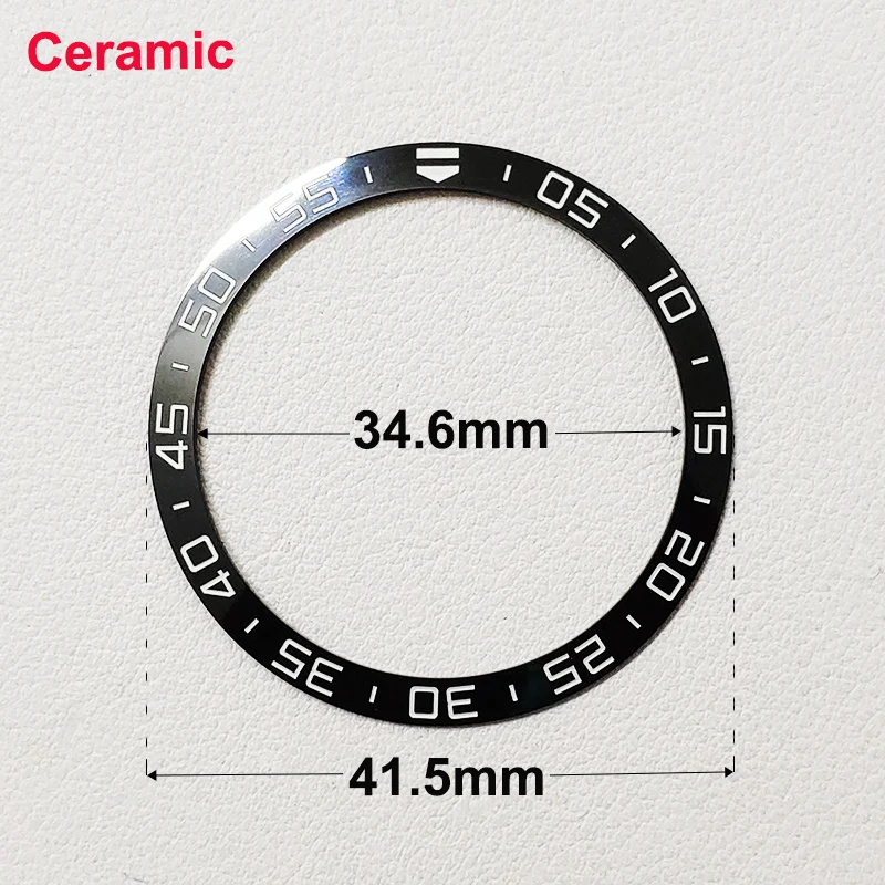Men Watches Ceramic Bezel Inserts Ring Without Luminous 39mm 41.5mm 42.9mm Watch Case Parts Replacement Accessories Repair Tools