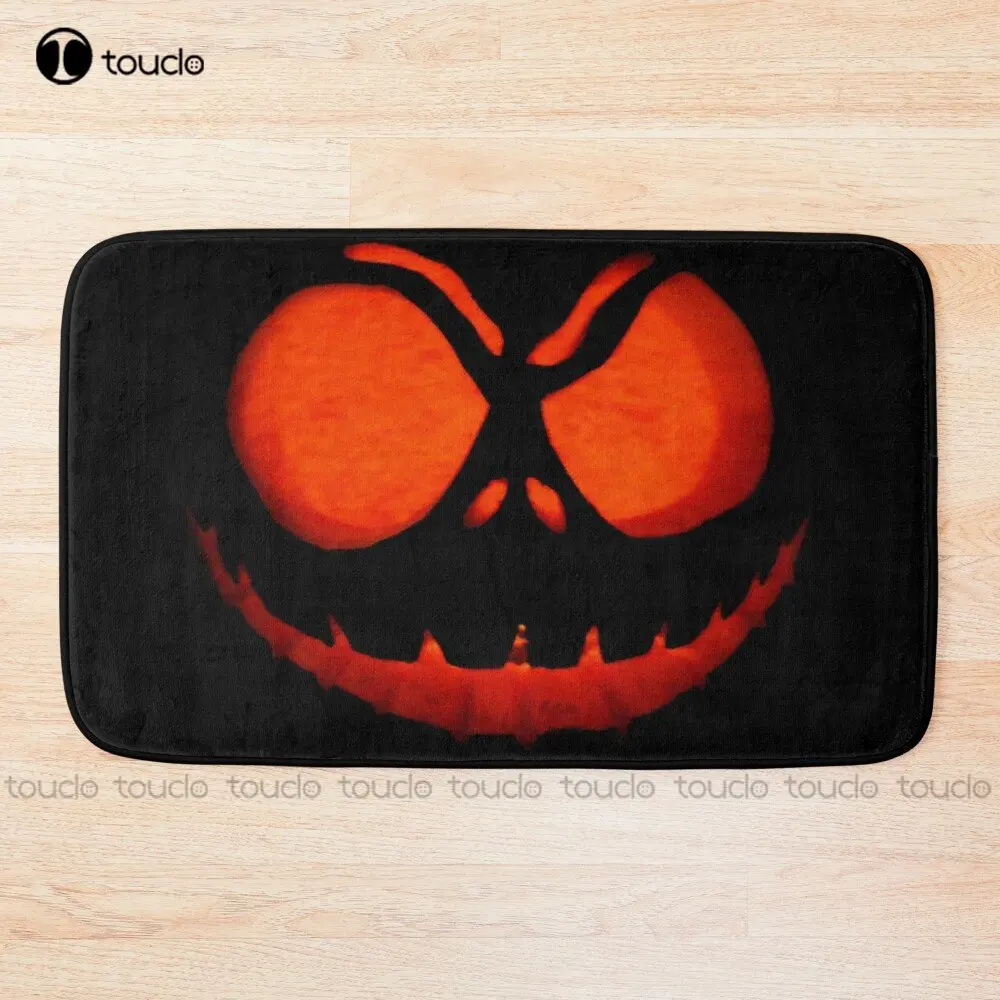 

Jack-O-Lantern Umpkin, Halloween, Spooky Bath Mat Cheap Bathrug White Carpet
