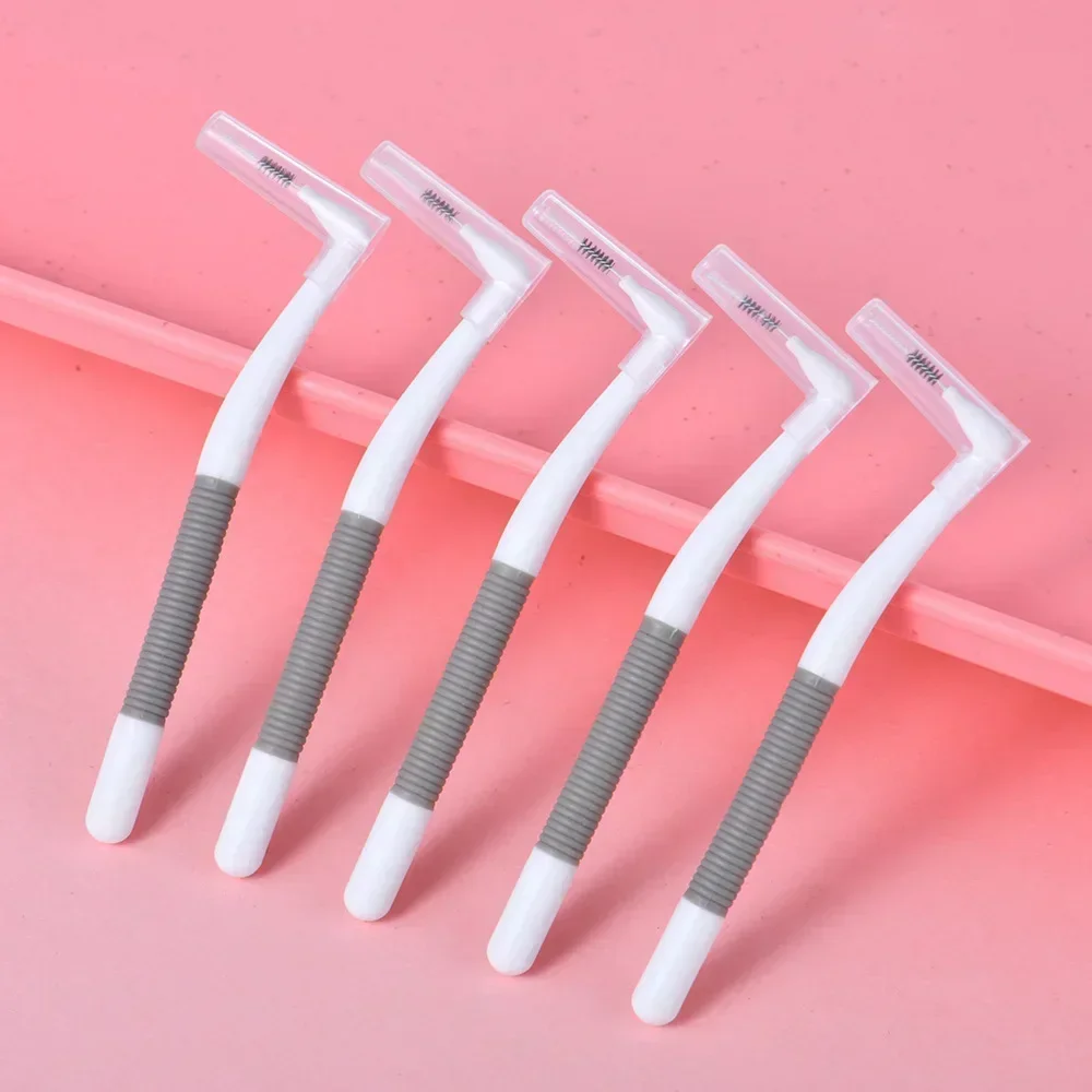 16 шт. межзубная щетка 0 4-1 5 мм L-образная пластиковая портативная Нескользящая