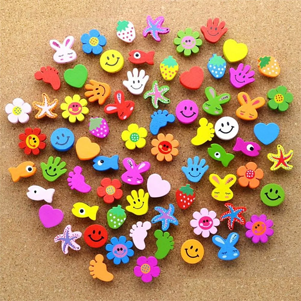 Leaf Push Pins Decorative Thumb Tacks Cute Pushpins Drawing Pins for Cork Board