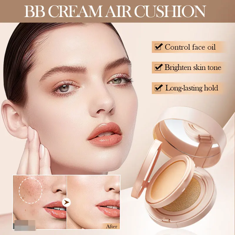 Фото SADOER Powder Air Cushion Flawless BB Cream 2 в 1: Стойкий консилер и тональный крем №4