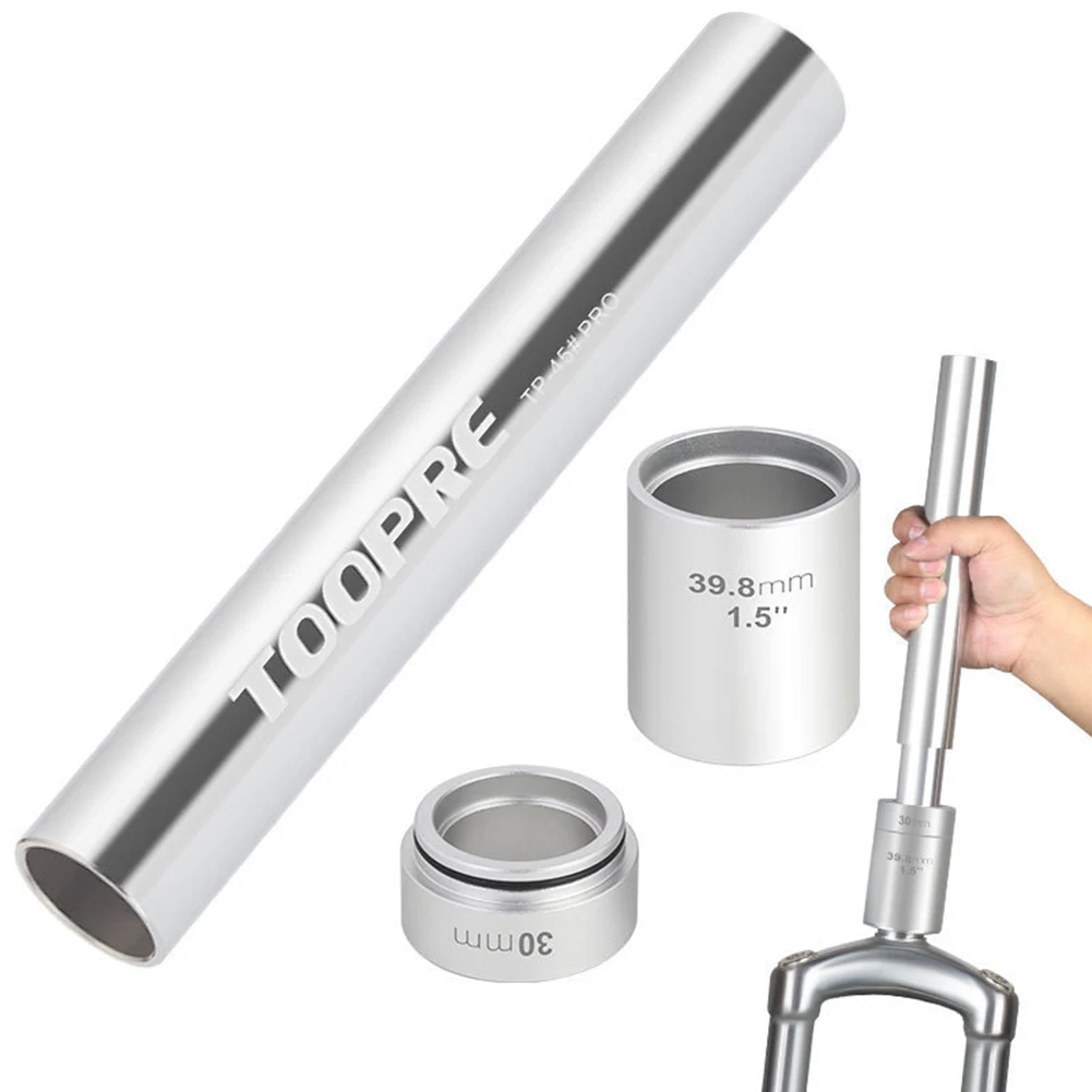 

TOOPRE MTB Bike Bicycle Fork Headset Tools Fork Adapter Ring 28.6mm 1.25/ 1.5' Installation Sleeve Tool Bike Accessories Parts
