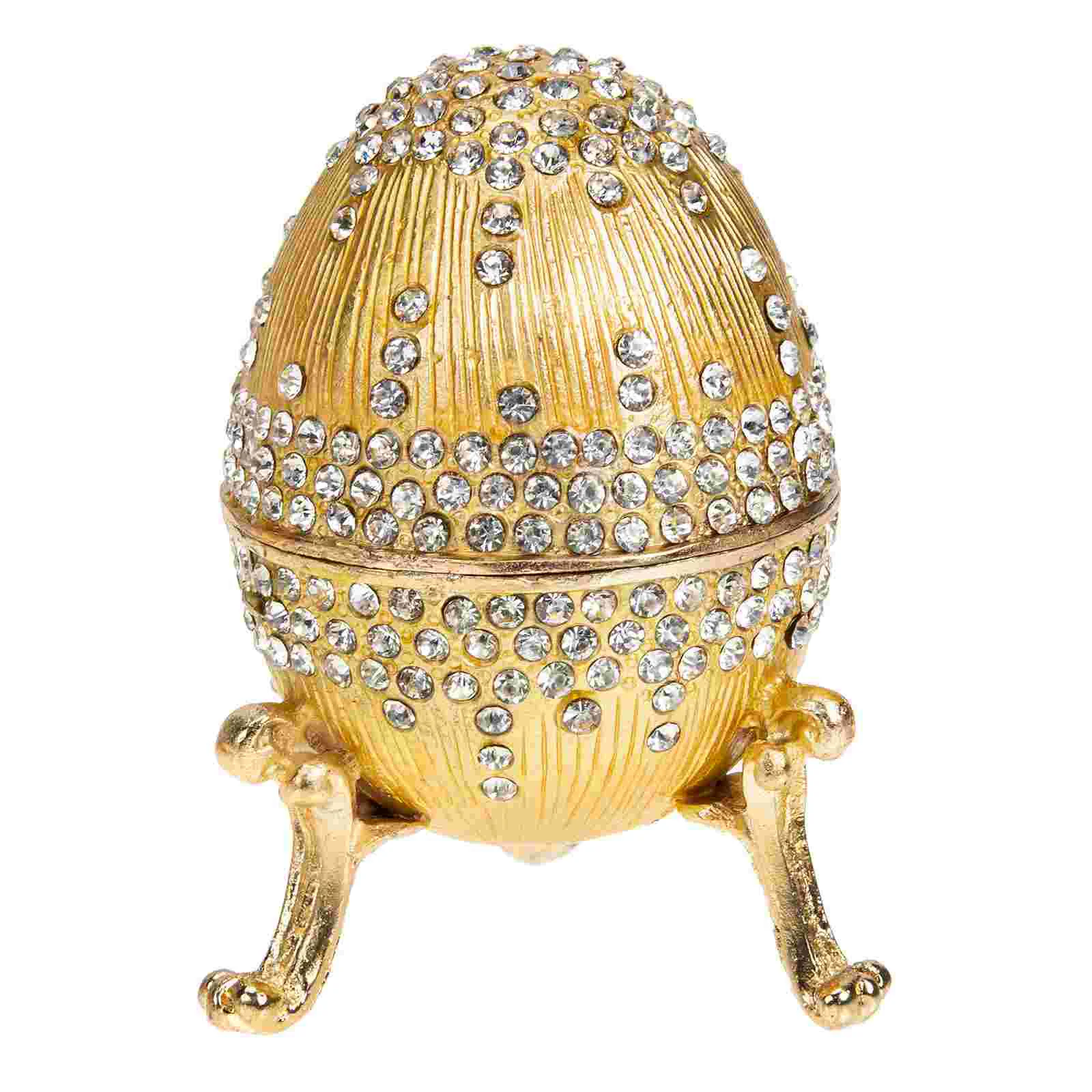 

Enameled Trinket Box Faberge Egg Box Trinket Box Ring Holder Organizer Trinket Holder