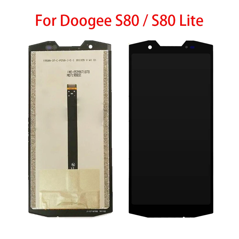 100% протестированный ЖК-дисплей для замены ЖК-дисплея Doogee S80