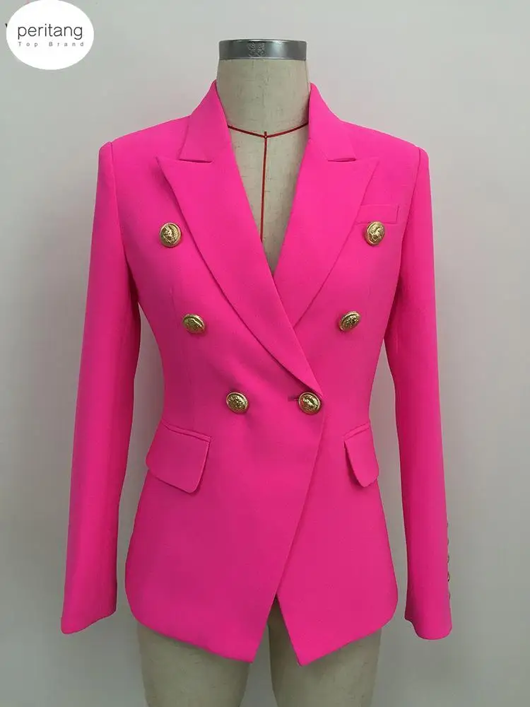 Feminine Blazers Femme Pink 2023 Women Suit jacket Female Ladies Long Sleeve Elegant Blazer