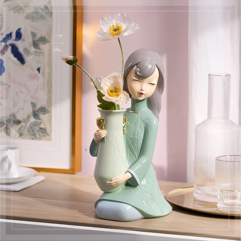 

Скандинавская искусственная ваза, украшения для стола, гостиной, ТВ, кабинета, обеденного стола, сухой цветочный орнамент, ваза, аксессуары для украшения дома