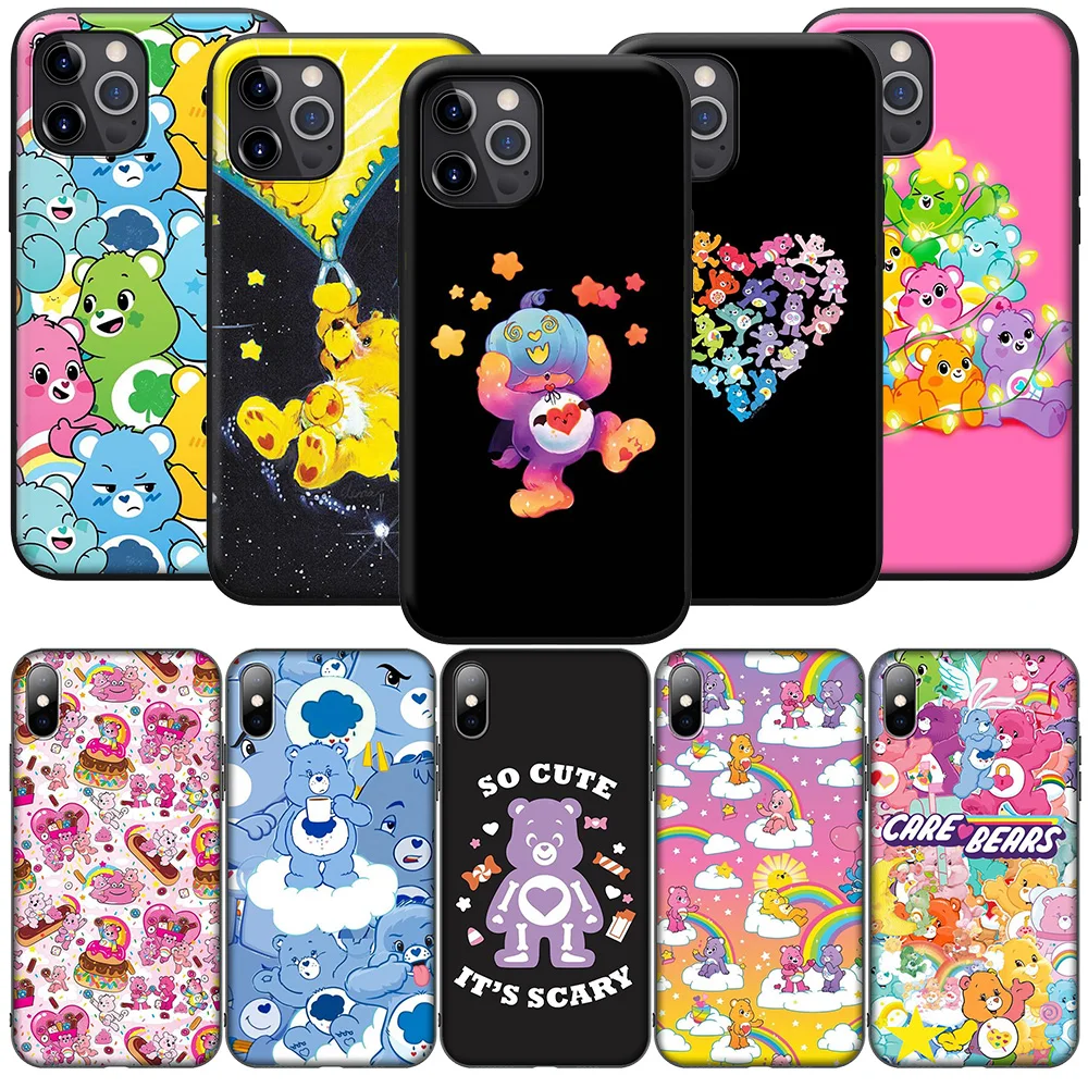 Чехол SA36 Cartoon Care Cute Hot Bear для Samsung Galaxy A55 A51 A21S A24 A25 A13 A12 A11 M15 M55 A05 A05S