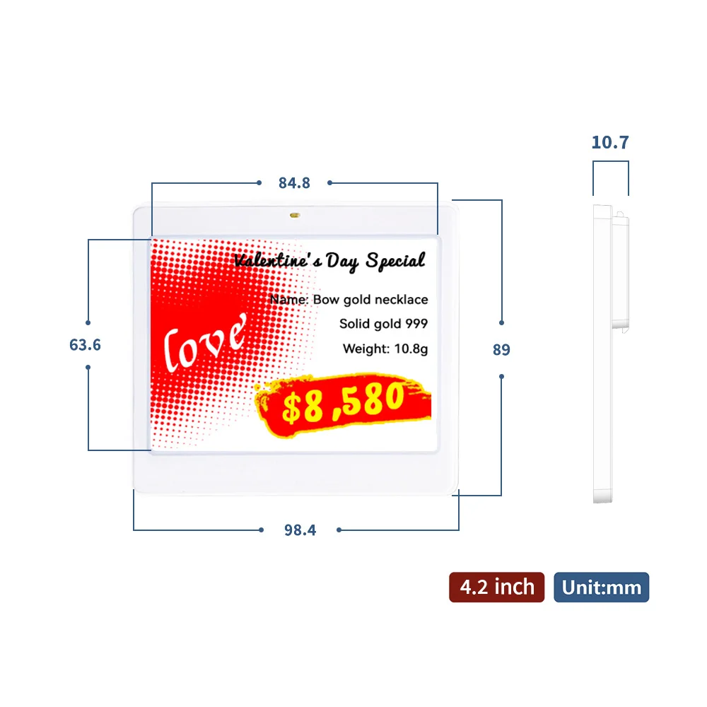 

Электронная этикетка Zhsunyco BLE-420BWRY