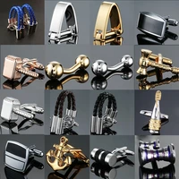 french shirt cufflinks mens fashion ball hammer rope wine glass anchor gold silver cufflinks brand cufflinks