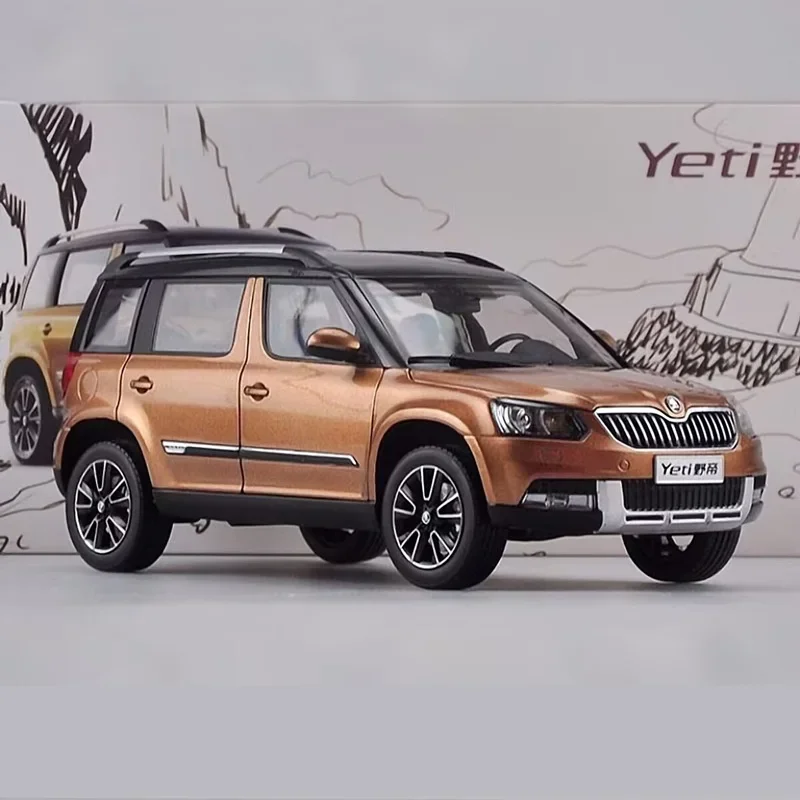 Фото Наклейка на автомобиль для модели Skoda Yeti SUV 1:18, литая металлическая модель внедорожника, высокодетализированная коллекционная модель автомобиля для города и бездорожья №3