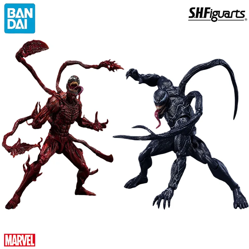 

В наличии BANDAI S.H. Фигурarts Marvel фильм Веном: LET BE carmatting VENOM carmatver. ПВХ SHF аниме экшн-фигурки модели игрушки