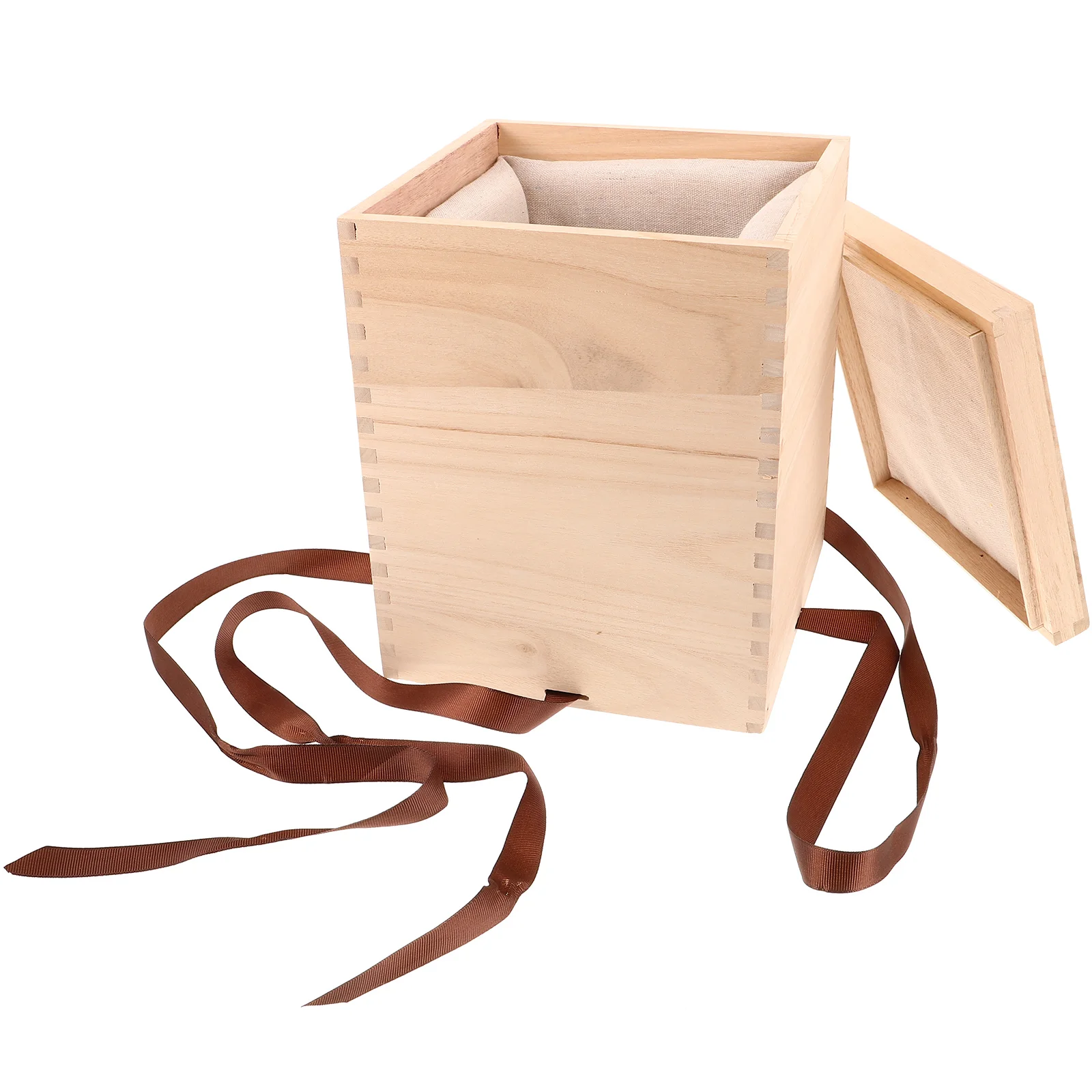 

Wooden Box Teacup Gift Wrapping Box Household Vase Storage Box Display Box