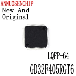 1PCS New And Original Genuine LQFP64 CortexM4 Microcontroller single Compatible substitution STM32F405RGT6 LQFP-64 GD32F405RGT6