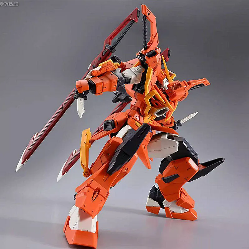 Фото В наличии: Сборная модель Bandai Gundam FM 1/100 GAT-X133 Sword Calamity, аниме-фигурка, коллекционная модель, игрушка для мальчиков, подарок №5