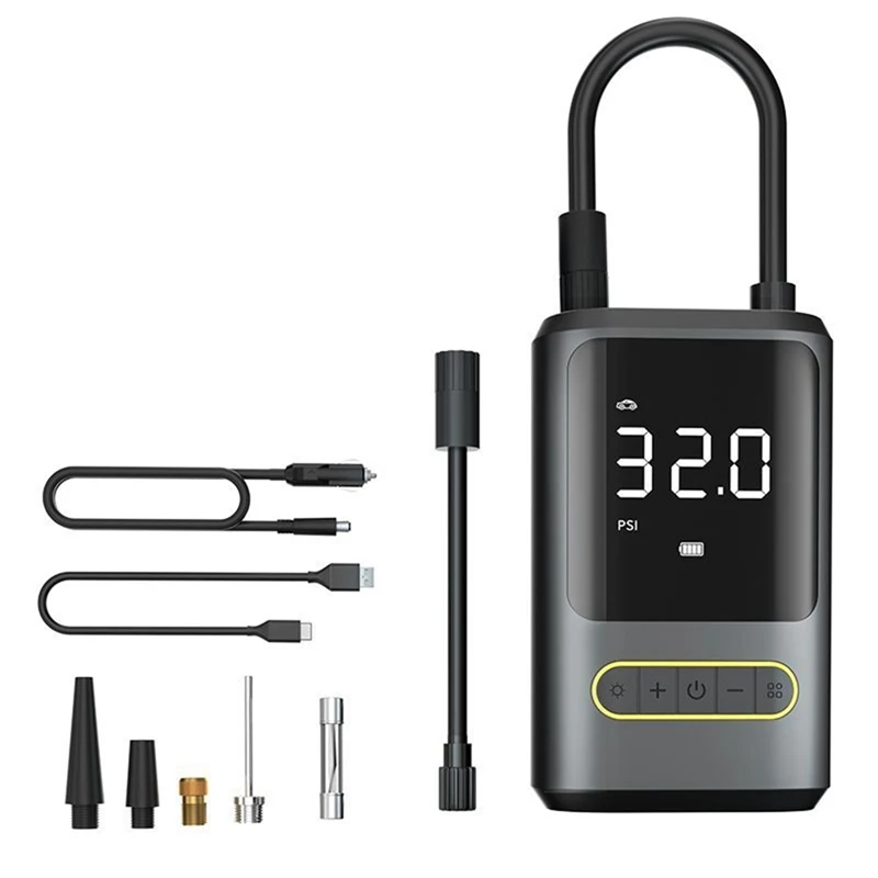 1 комплект портативный воздушный компрессор удобная переноска готовность к