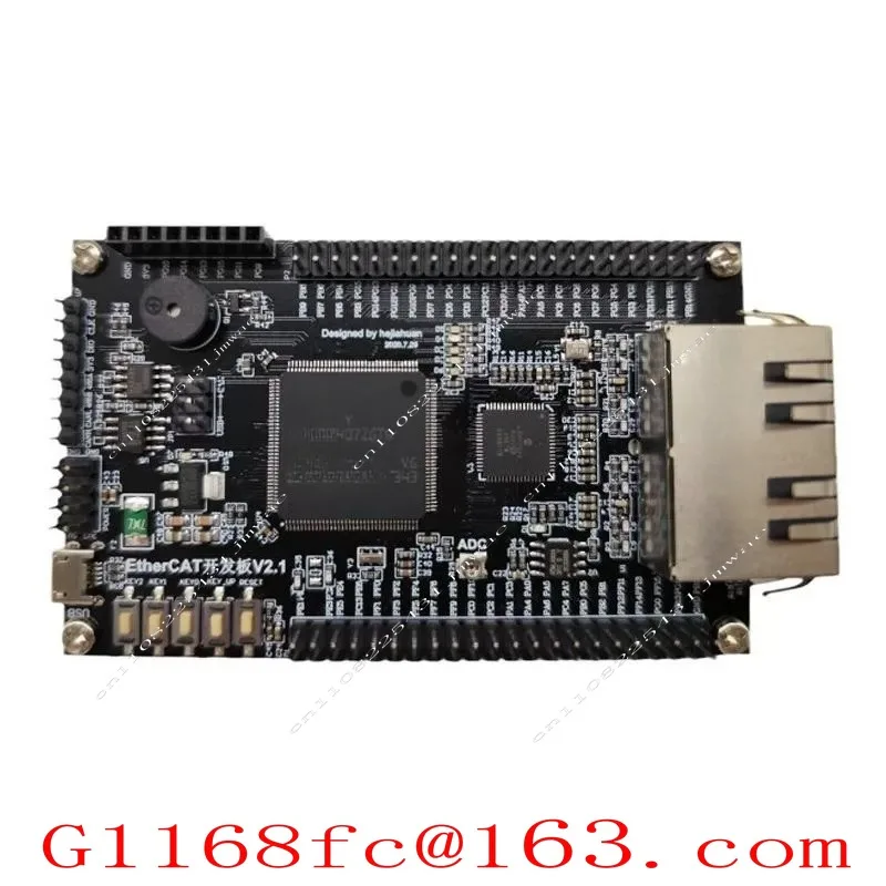 Фото Плата для разработки EtherCAT LAN9252+STM32F407, основная плата CIA402, учебная плата №4