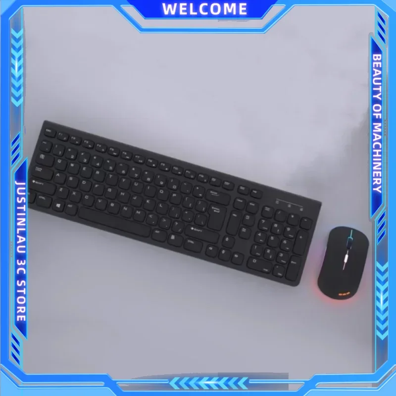 Bluetooth-клавиатура и мышь с аккумулятором для ноутбука Беспроводная USB клавиатура