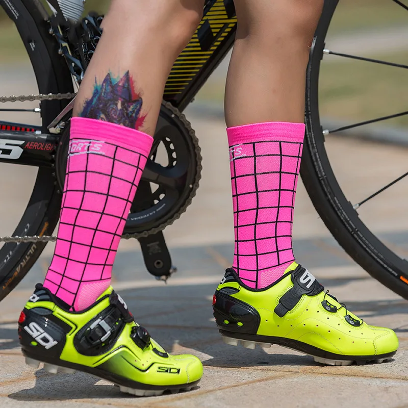 Men Sports Sock Breathable Women Compression Crossborder Supply Running Riding Cycling Over Knee Basketball Biking Hockey Soccer