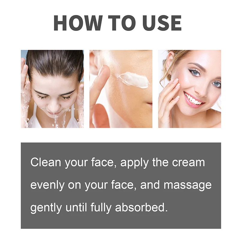 Стойкий питательный увлажняющий крем Centella Asiatica осветляет подтягивает тон кожи