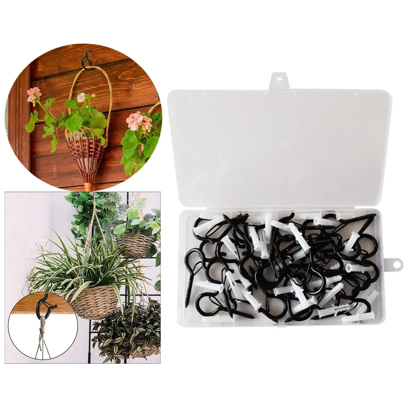 

Подвеска потолочная настенная 36 шт./компл., крючки для подвешивания сказочных огней, праздничные фонарики для птиц, легко снимаются