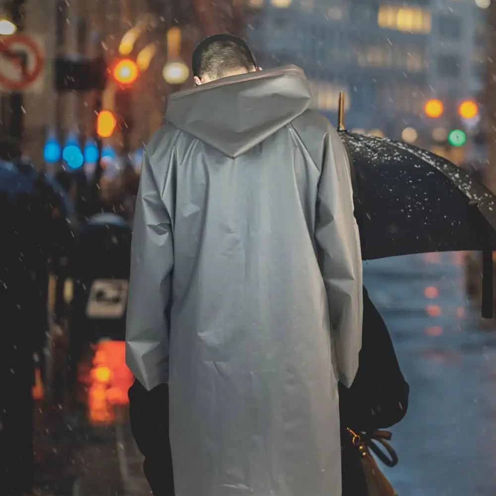 

Useful Rain Cover Fine Workmanship EVA Outdoor Raincoat Portable Solid Color Rain Cover for Camping Adult Raincoat