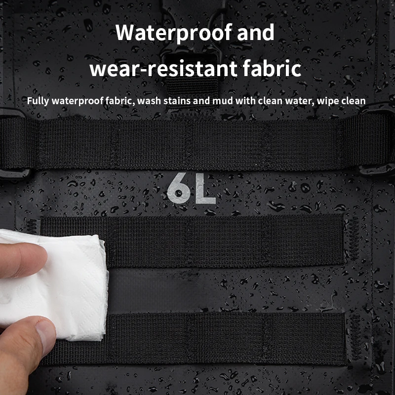 SFK Сумка для хранения инструментов езды на мотоцикле 6л Водонепроницаемая сумка