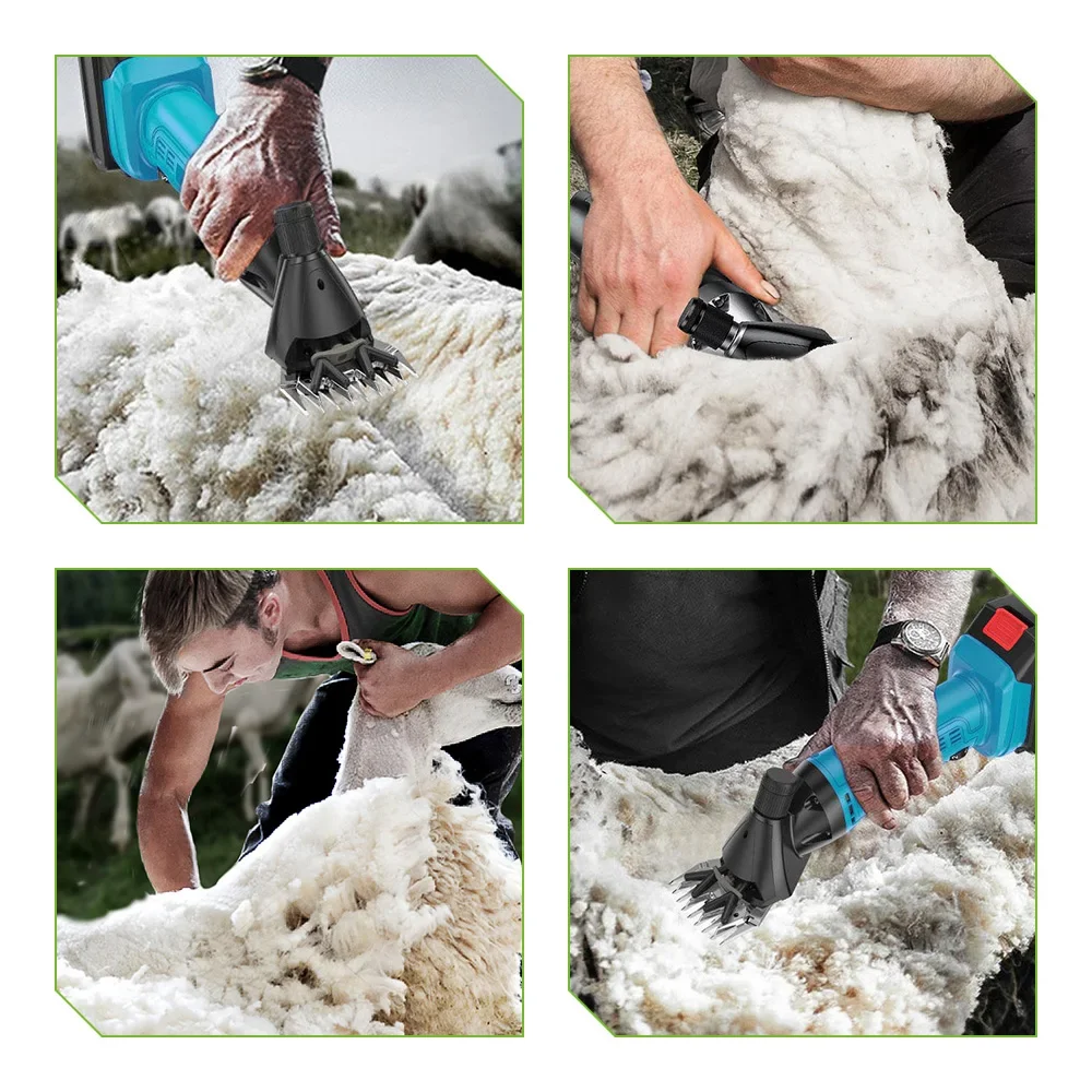 ONEGREEN 6-скоростные беспроводные электрические ножницы для овец электрический