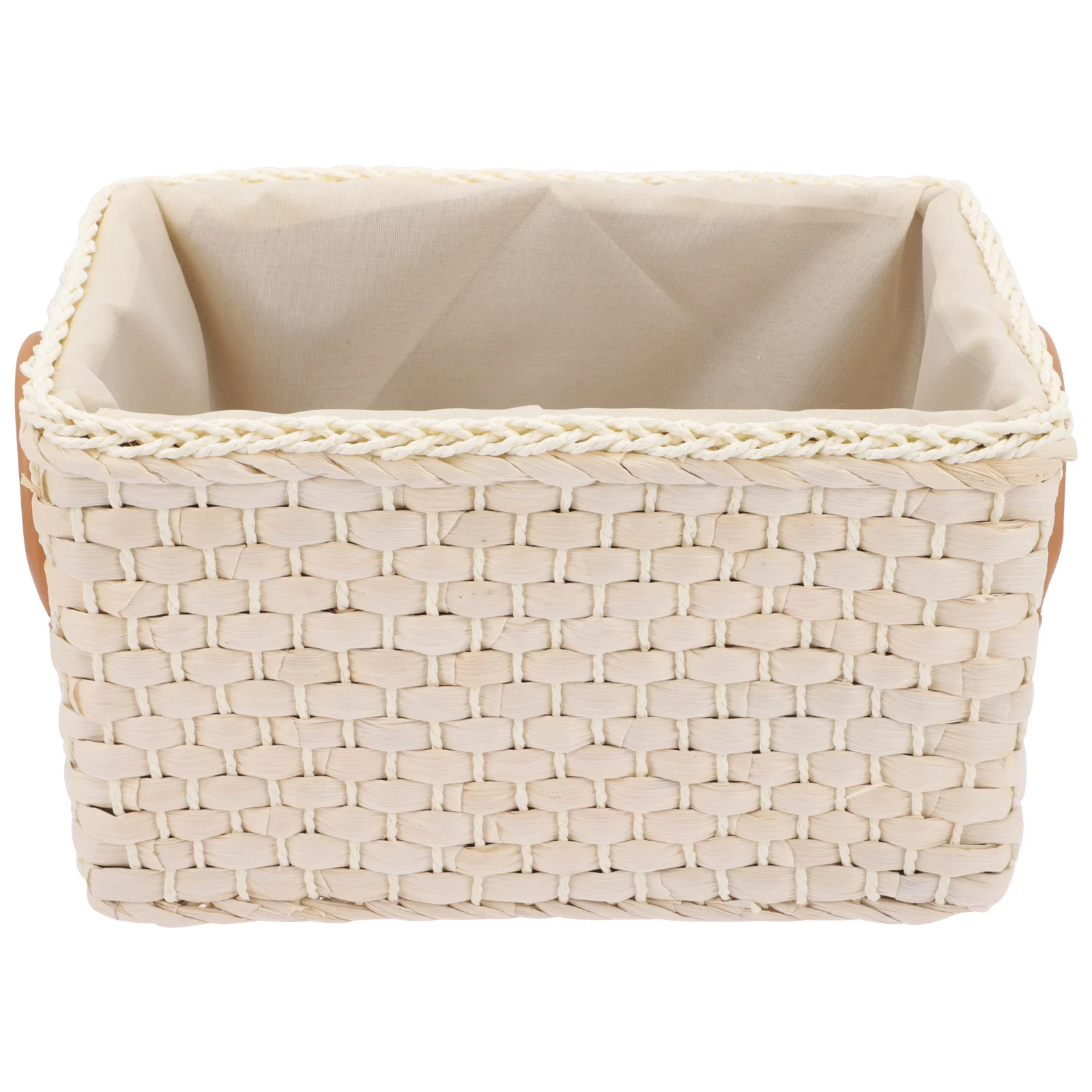 

Basket Storage Woven Baskets Box Bread Tray Shelf Nursery Kids Wooden Laundry Sundries Seagrass Organizer Picnic Desktop Drawer