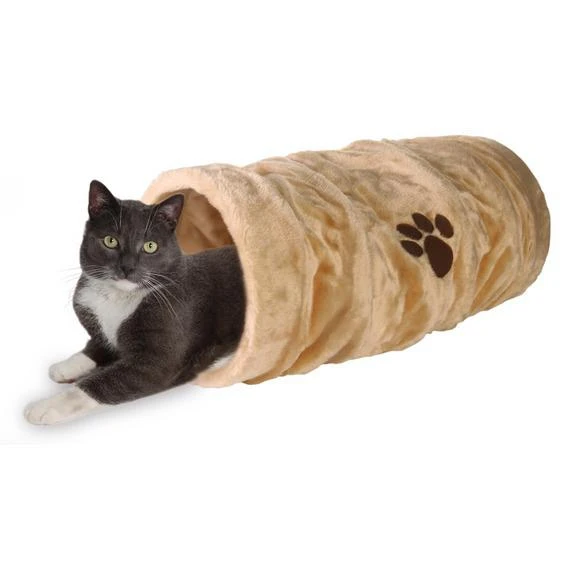 Тоннель для кошек &quotTrixie&quot 60x22 см бежевый |