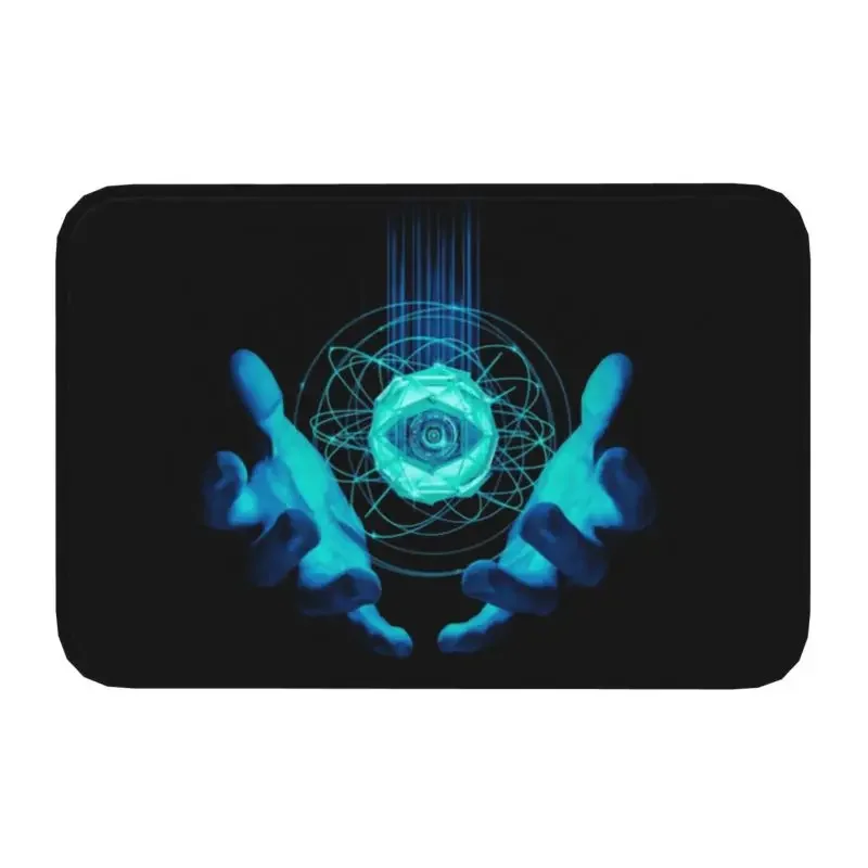 

Дверной коврик виртуальной реальности, противоскользящий кухонный коврик для ванной, напольный коврик для двери туалета