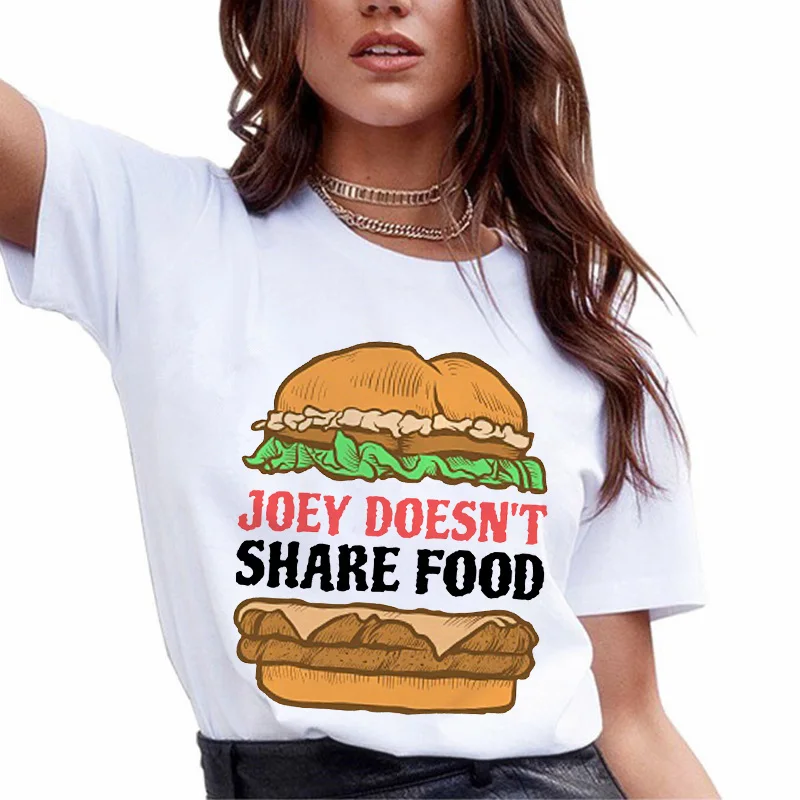 

Summer Fashion New Women Tshirt Hamburger Pizza Print Cartoon Ladies T-shirt Harajuku Ulzzang Female Tee Shirts