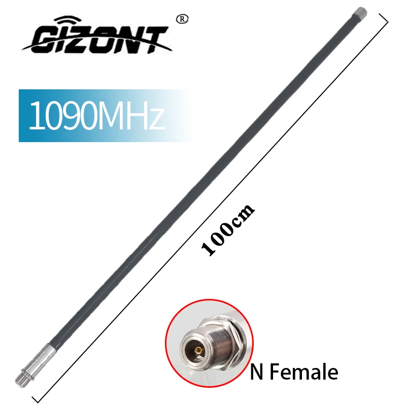 10dbi 1090MHz FPV  ADS-B Omni Fiber glass antenna for Automatic dependent surveillance broadcast air traffic control ground