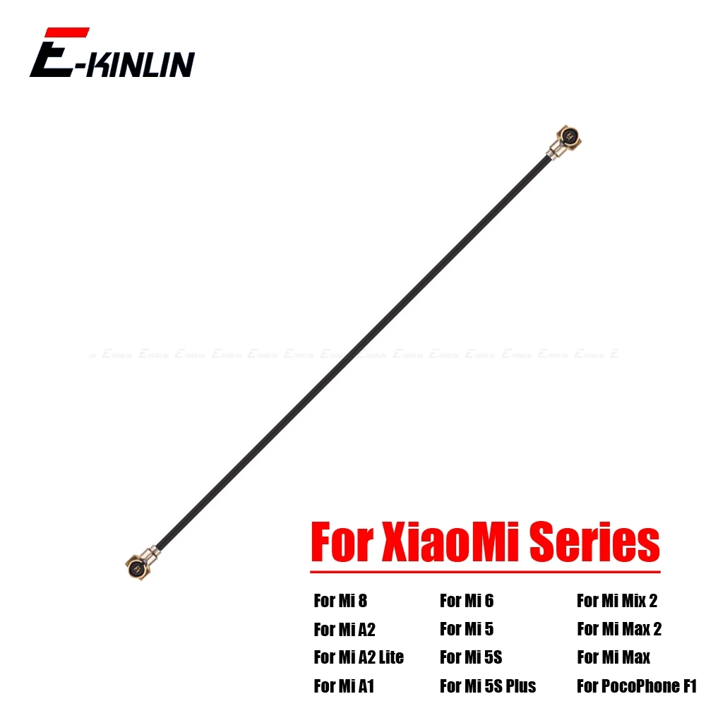 Для XiaoMi Mi 8 SE A2 A1 6 5 5S Plus 4 4S 4C 4i Mix 2S Max 2 PocoPhone F1 Wi-Fi Антенный разъем Сигнальный гибкий