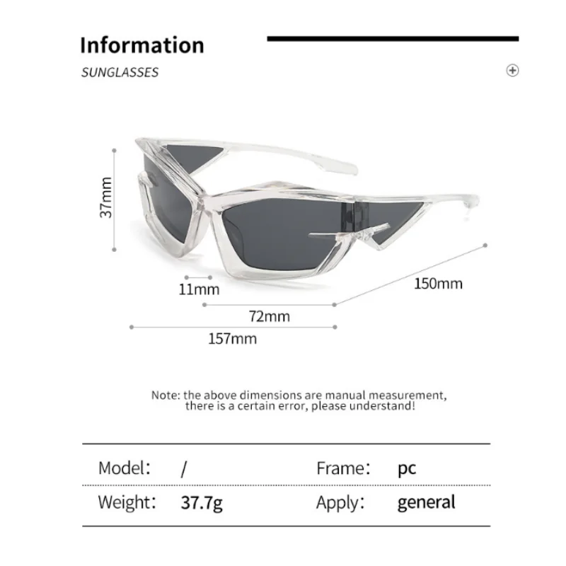 1 шт. модные очки кошачий глаз в технологии будущего для женщин противоположные