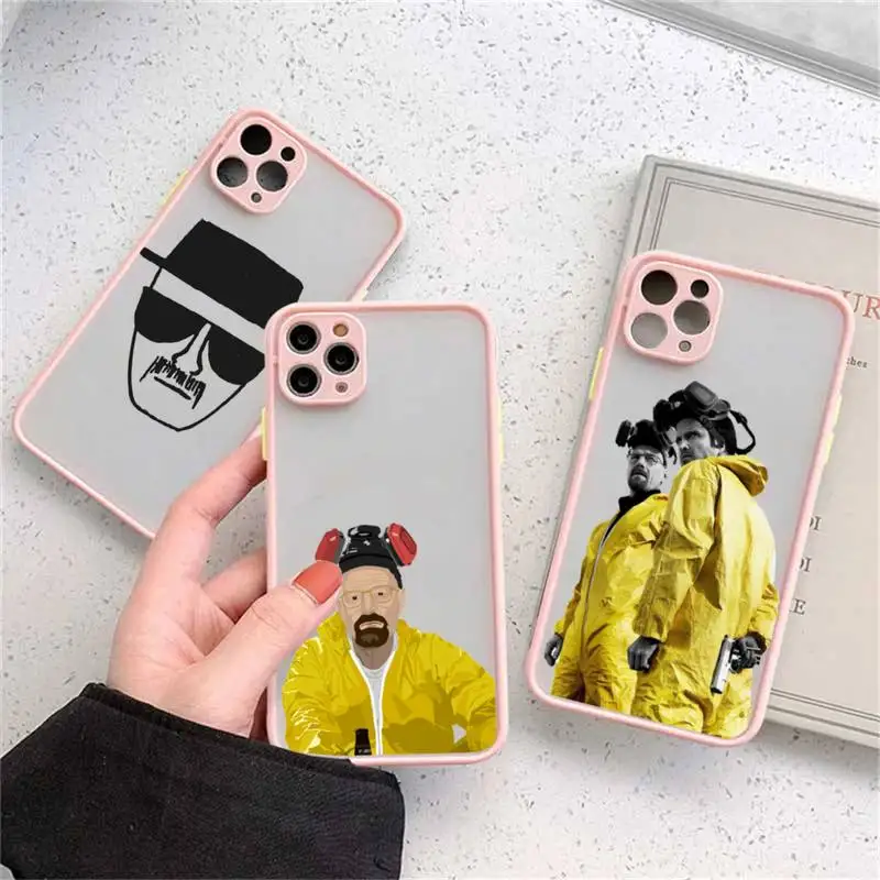 

Breaking Bad Phone Case matte transparent For iphone 14 11 12 13 plus mini x xs xr pro max cover